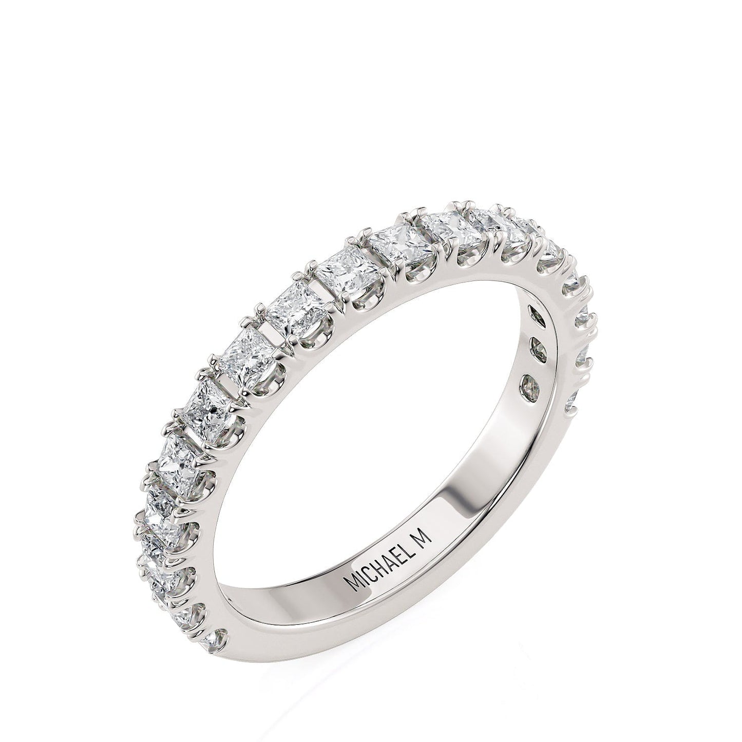 MICHAEL M Engagement Rings Platinum Wedding Band R530B