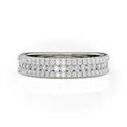 MICHAEL M Engagement Rings Platinum Wedding Band R671B