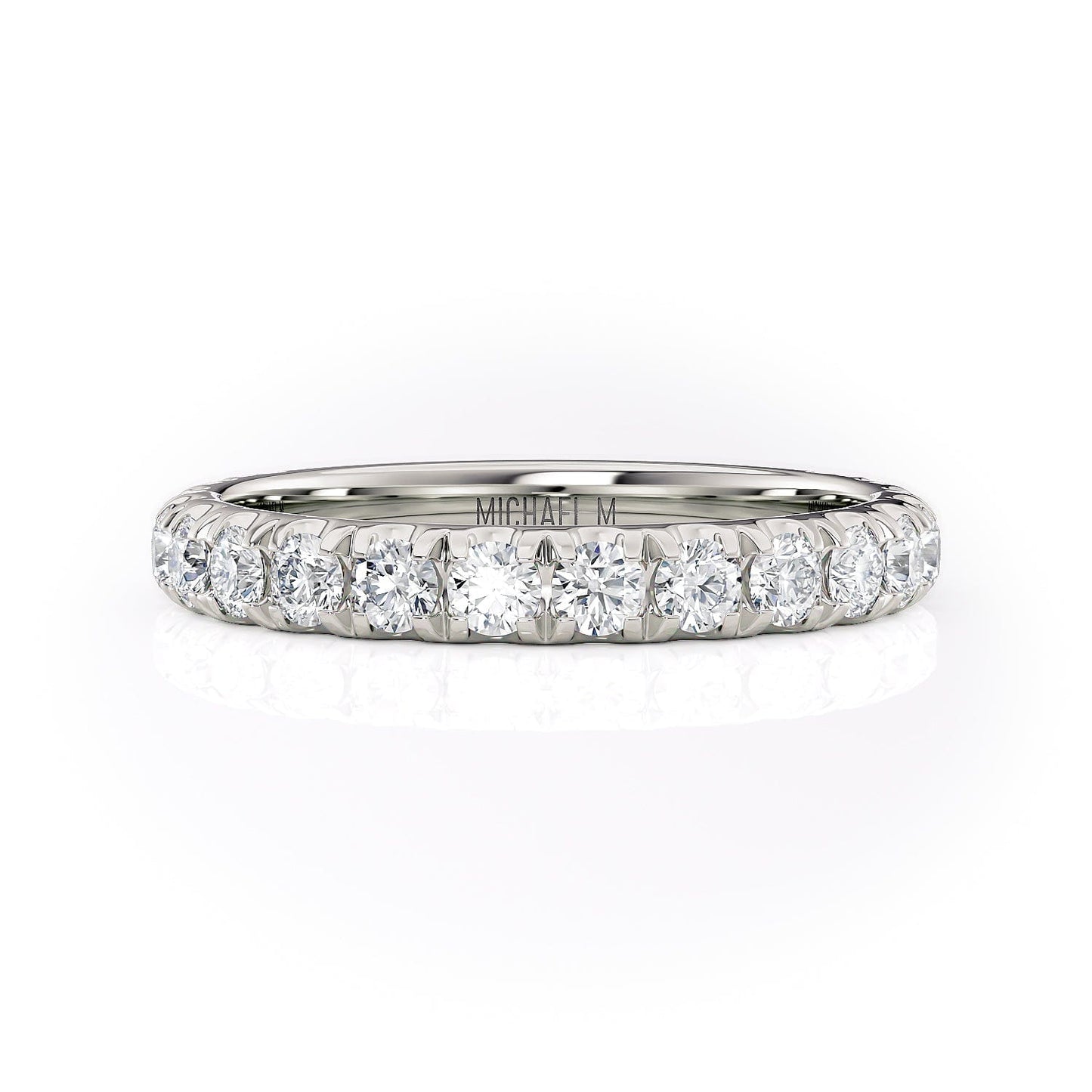 MICHAEL M Engagement Rings Platinum Wedding Band R731B