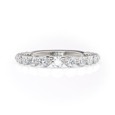 MICHAEL M Engagement Rings Platinum Wedding Band R786B