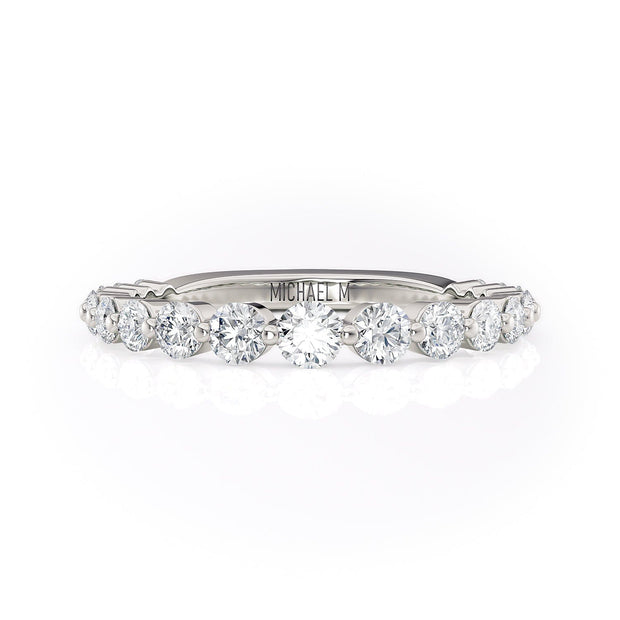 MICHAEL M Engagement Rings Platinum Wedding Band R786B