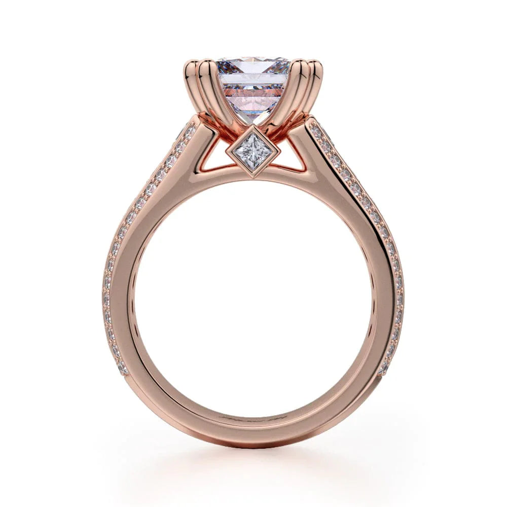 MICHAEL M Engagement Rings Princess R401-2