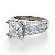 MICHAEL M Engagement Rings Princess R401-2