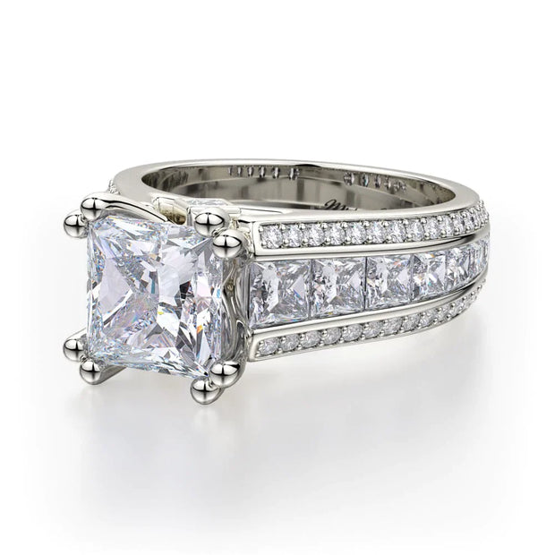 MICHAEL M Engagement Rings Princess R401-2
