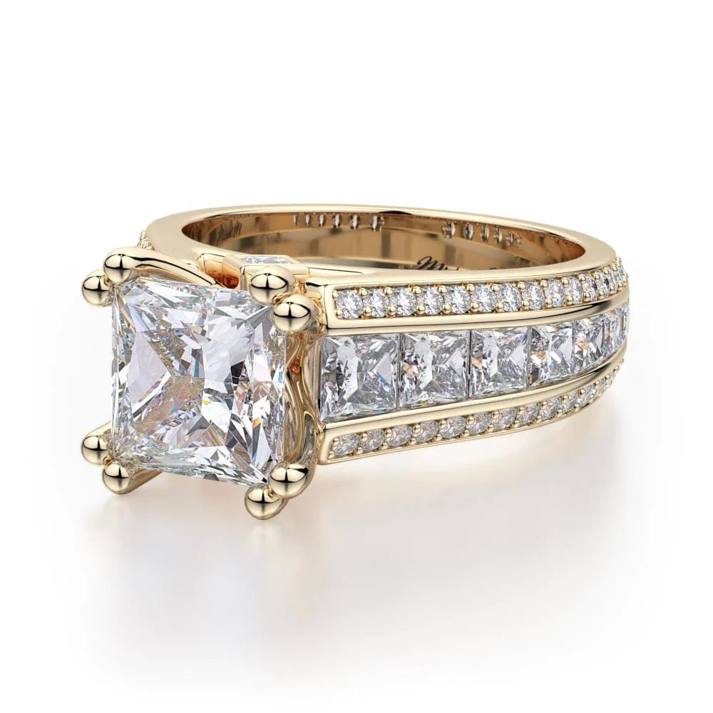 MICHAEL M Engagement Rings Princess R401-2