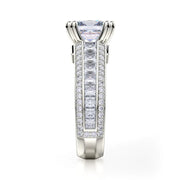MICHAEL M Engagement Rings Princess R401S-1.5