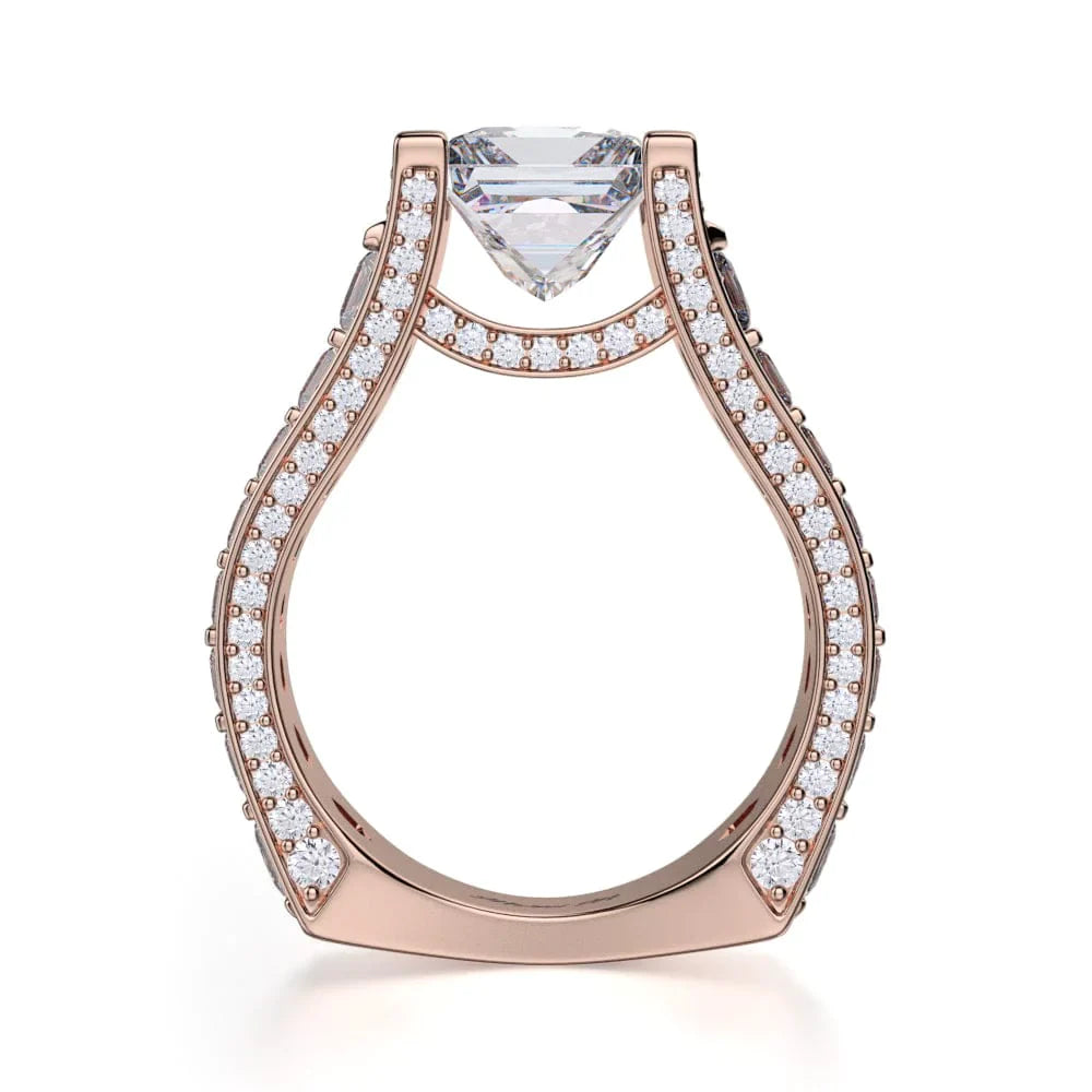 MICHAEL M Engagement Rings Princess R424-2