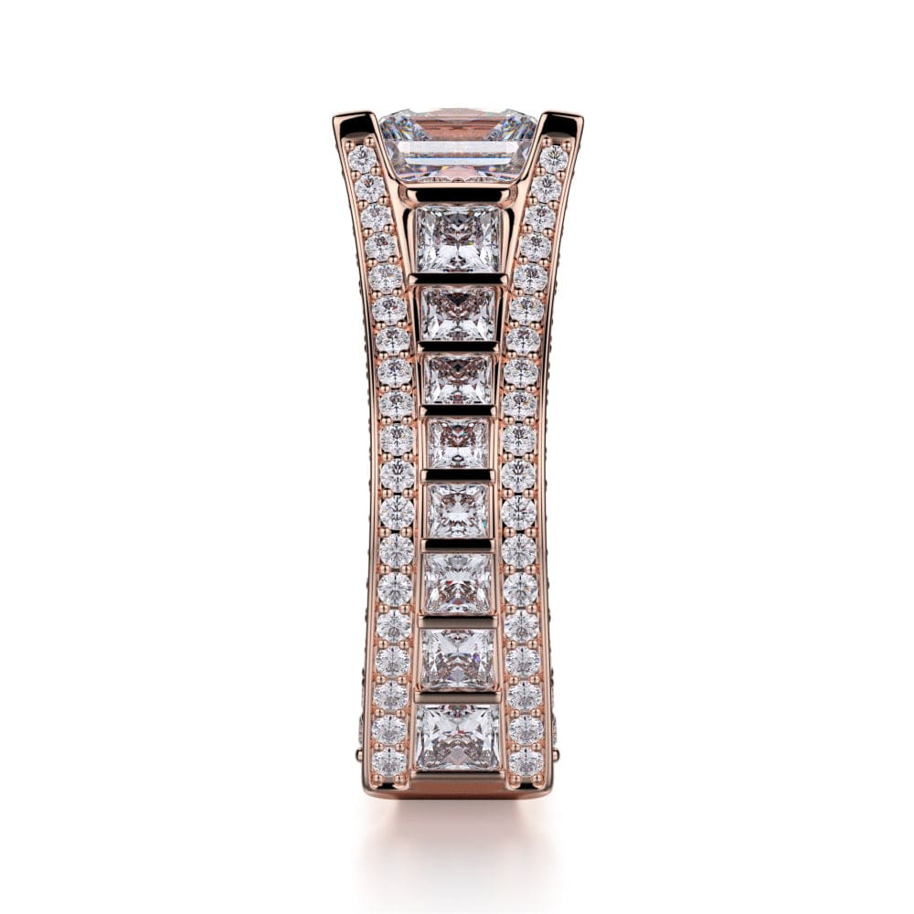 MICHAEL M Engagement Rings Princess R424-2