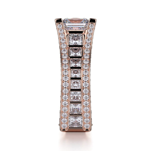 MICHAEL M Engagement Rings Princess R424-2