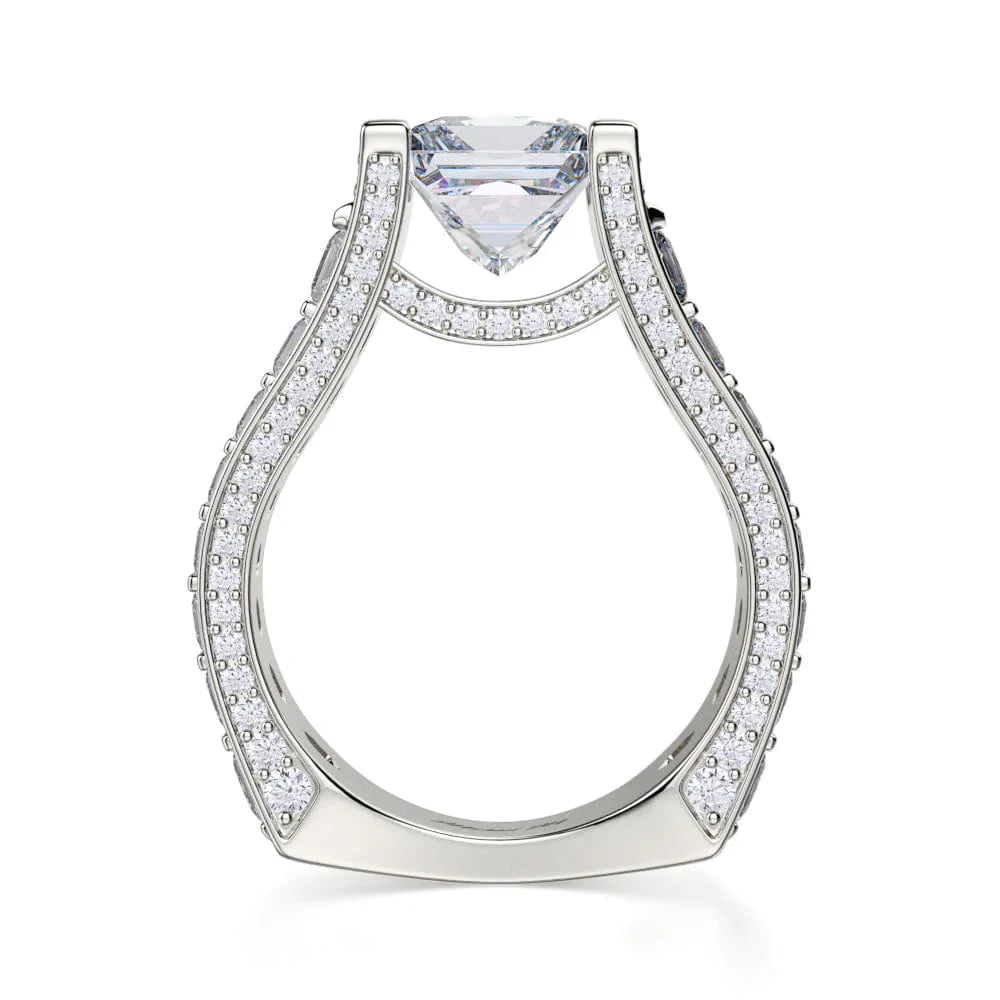 MICHAEL M Engagement Rings Princess R424-2