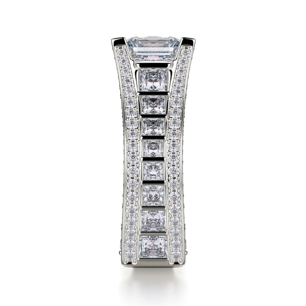 MICHAEL M Engagement Rings Princess R424-2