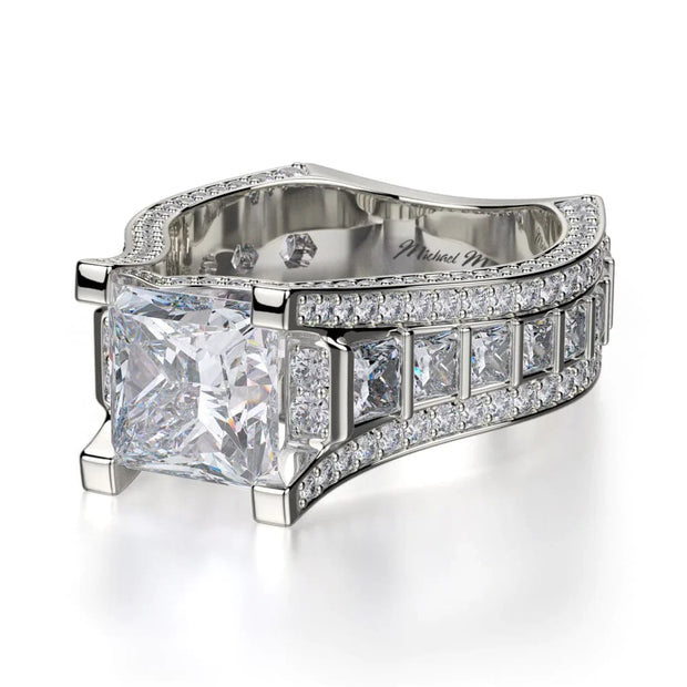 MICHAEL M Engagement Rings Princess R424-2