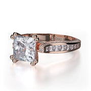 MICHAEL M Engagement Rings Princess R431-2