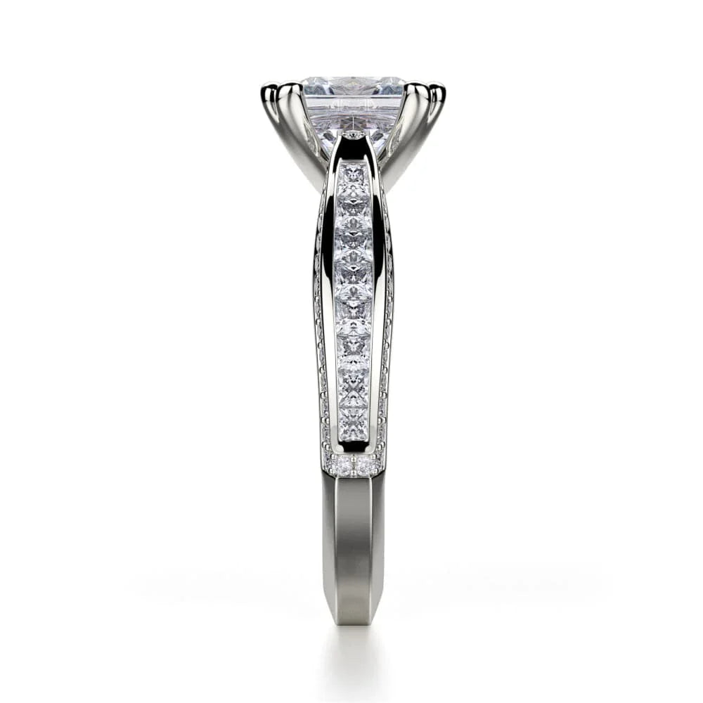 MICHAEL M Engagement Rings Princess R431-2