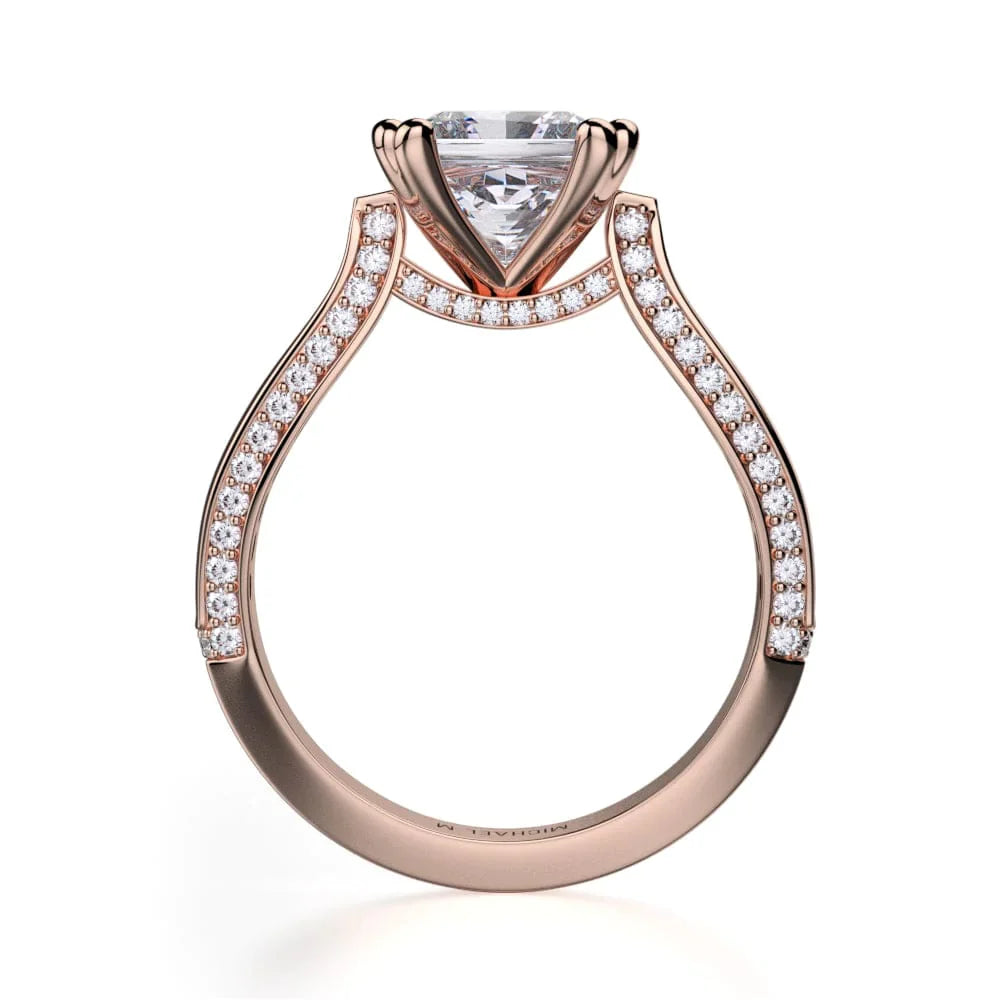 MICHAEL M Engagement Rings Princess R431-2