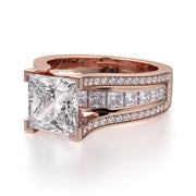 MICHAEL M Engagement Rings Princess R465-2