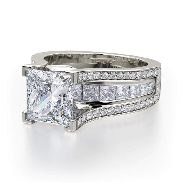 MICHAEL M Engagement Rings Princess R465-2