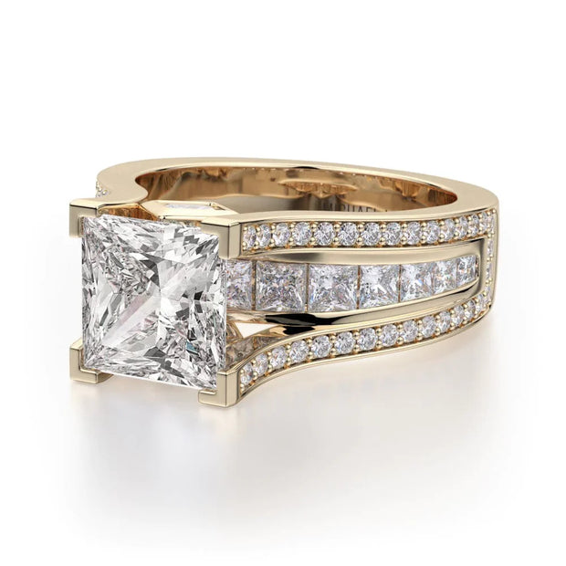 MICHAEL M Engagement Rings Princess R465-2