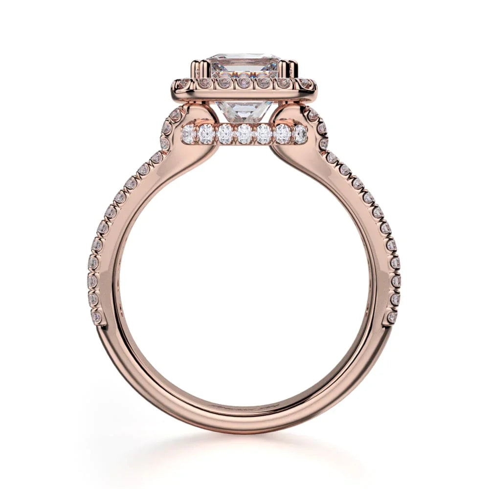 MICHAEL M Engagement Rings Princess R466-2