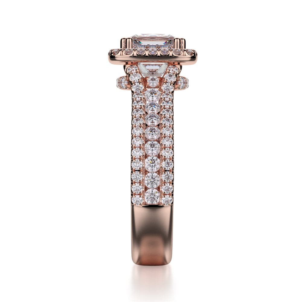 MICHAEL M Engagement Rings Princess R466-2