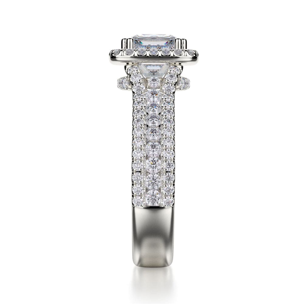 MICHAEL M Engagement Rings Princess R466-2