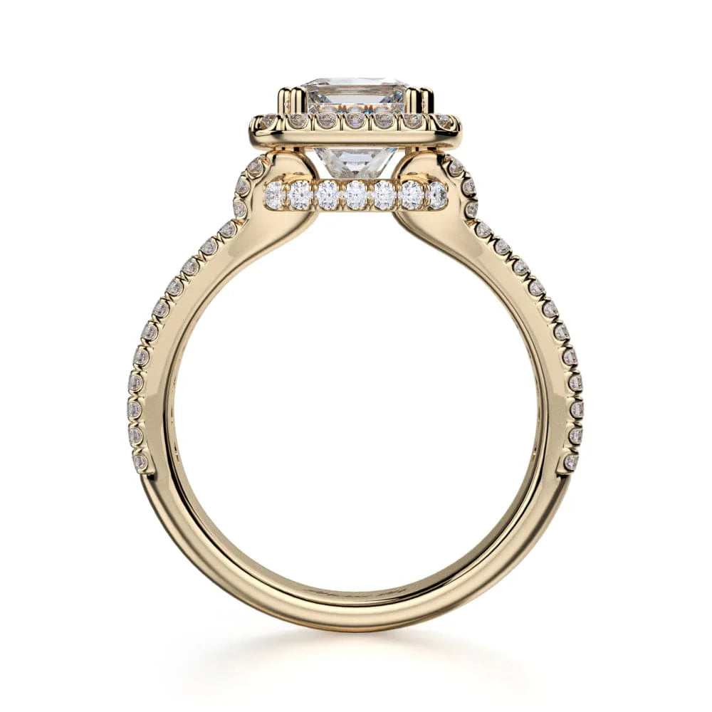 MICHAEL M Engagement Rings Princess R466-2