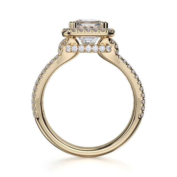 MICHAEL M Engagement Rings Princess R466-2