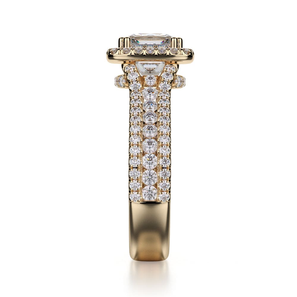 MICHAEL M Engagement Rings Princess R466-2