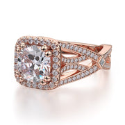 MICHAEL M Engagement Rings Princess R657-2
