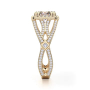 MICHAEL M Engagement Rings Princess R657-2