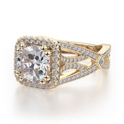 MICHAEL M Engagement Rings Princess R657-2