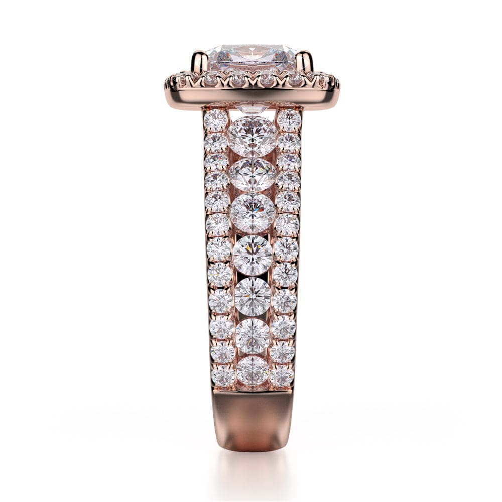 MICHAEL M Engagement Rings Princess R663-2