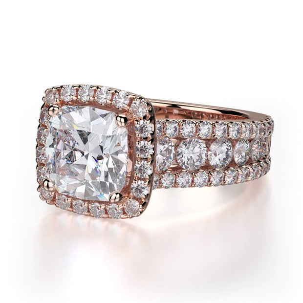 MICHAEL M Engagement Rings Princess R663-2