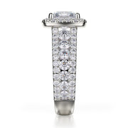 MICHAEL M Engagement Rings Princess R663-2