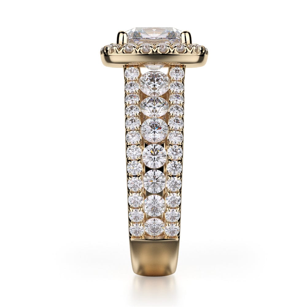 MICHAEL M Engagement Rings Princess R663-2