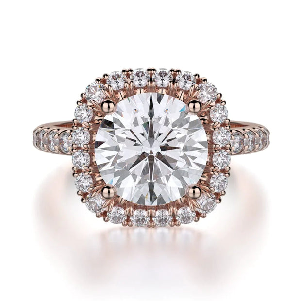 MICHAEL M Engagement Rings Rose Gold Europa R660-2 R660-2RG