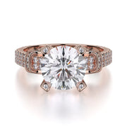 MICHAEL M Engagement Rings Rose Gold Europa R674-2 R674-2RG