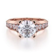 MICHAEL M Engagement Rings Rose Gold Strada R687-2 R687-2RG