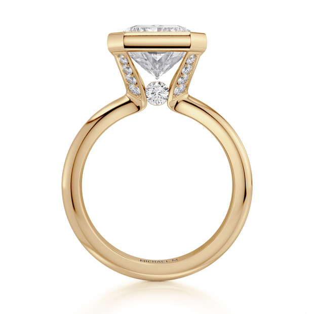 MICHAEL M Engagement Rings Solitaire R838-3 Radiant