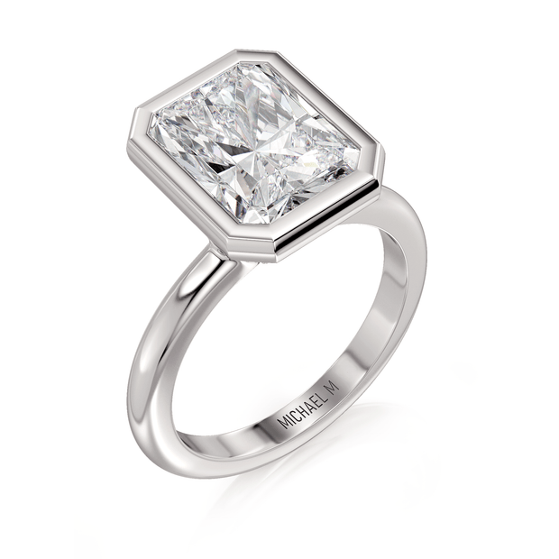 MICHAEL M Engagement Rings Solitaire R838-3 Radiant