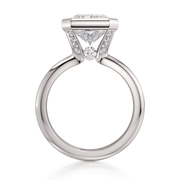 MICHAEL M Engagement Rings Solitaire R838-3 Radiant