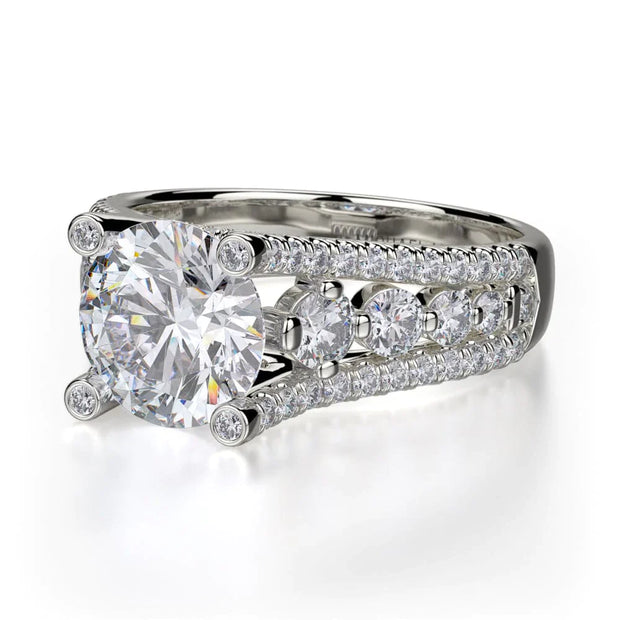 MICHAEL M Engagement Rings Stella R306-2