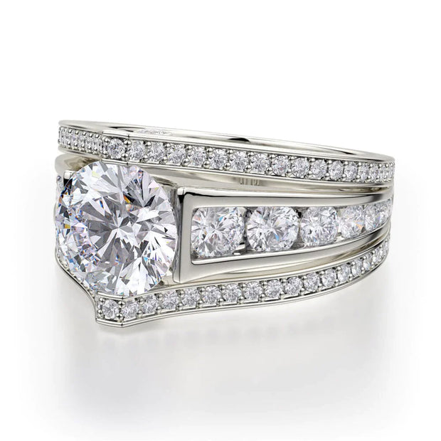 MICHAEL M Engagement Rings Stella R417-2