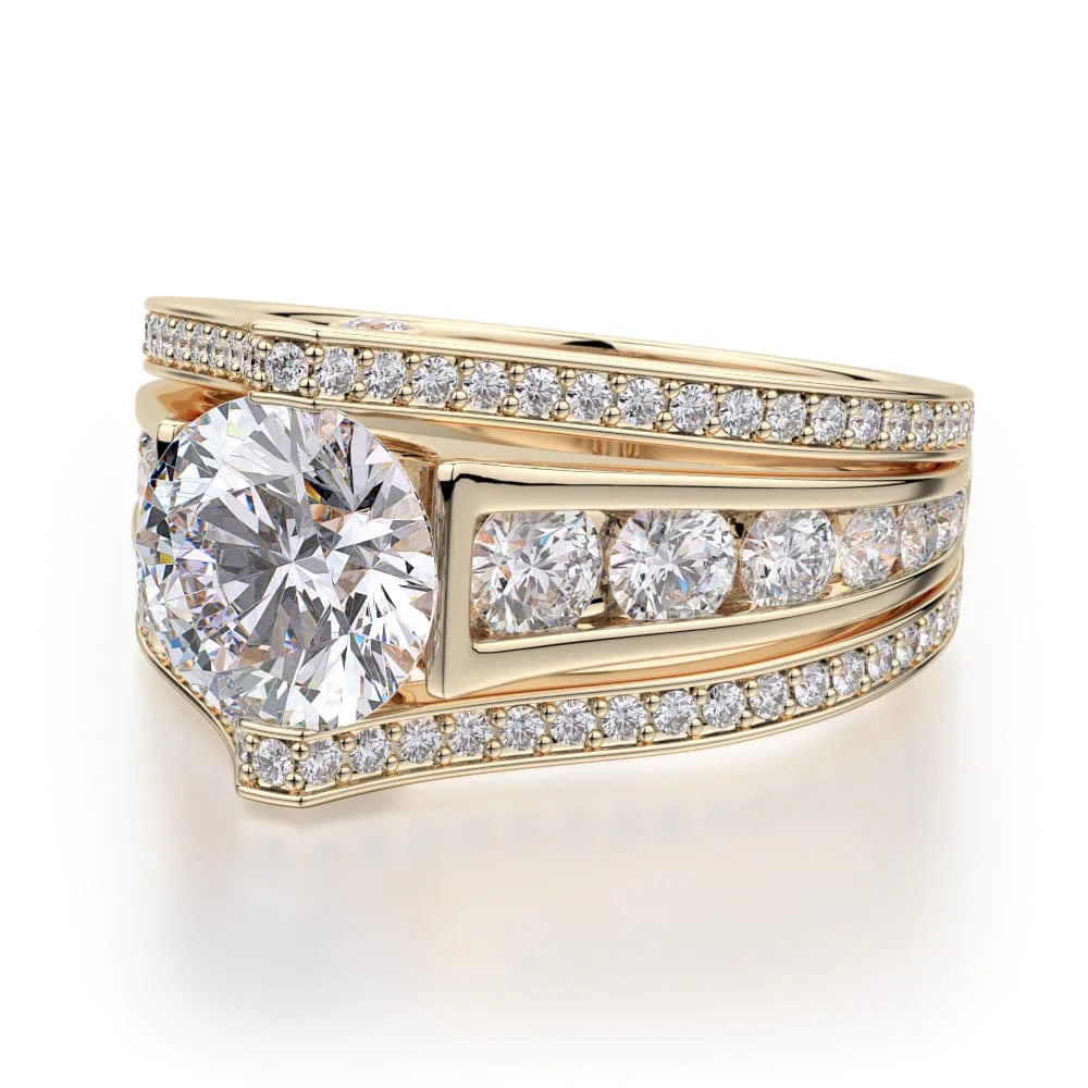 MICHAEL M Engagement Rings Stella R417-2