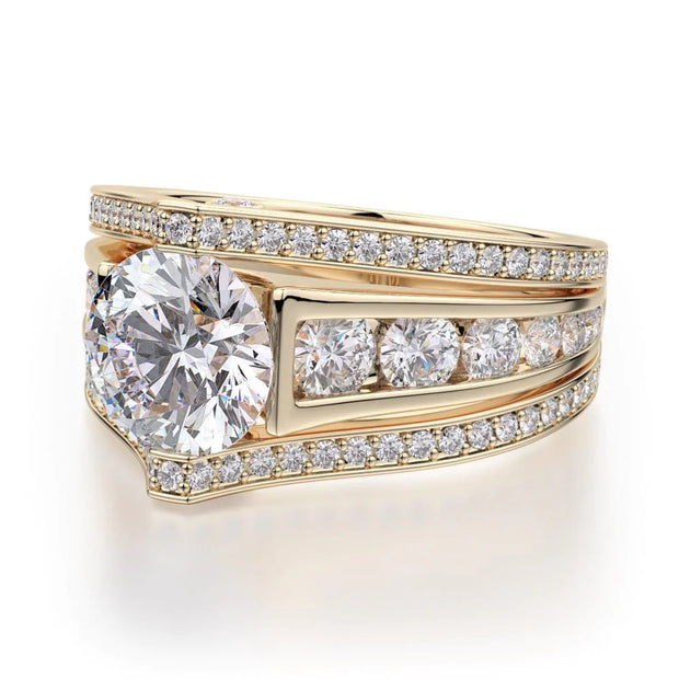 MICHAEL M Engagement Rings Stella R417-2