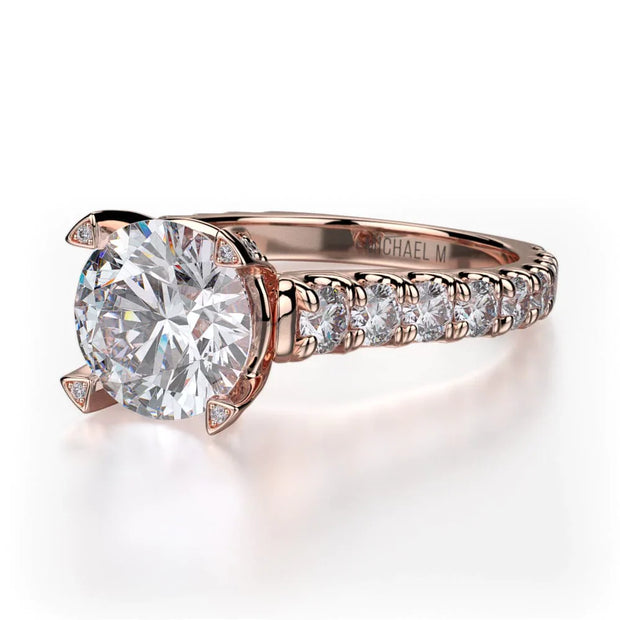 MICHAEL M Engagement Rings Stella R655-2