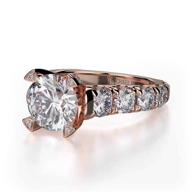MICHAEL M Engagement Rings Stella R732-2