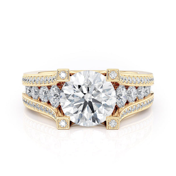 MICHAEL M Engagement Rings Strada R289-2