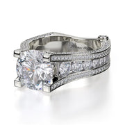 MICHAEL M Engagement Rings Strada R302-2