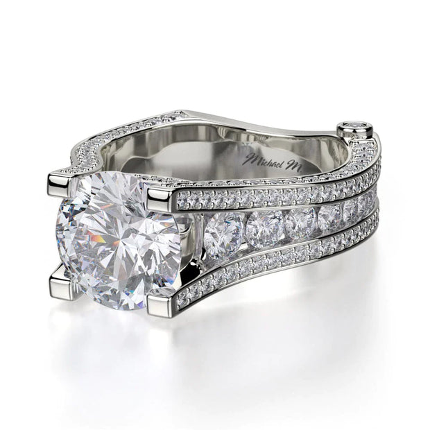 MICHAEL M Engagement Rings Strada R302-2